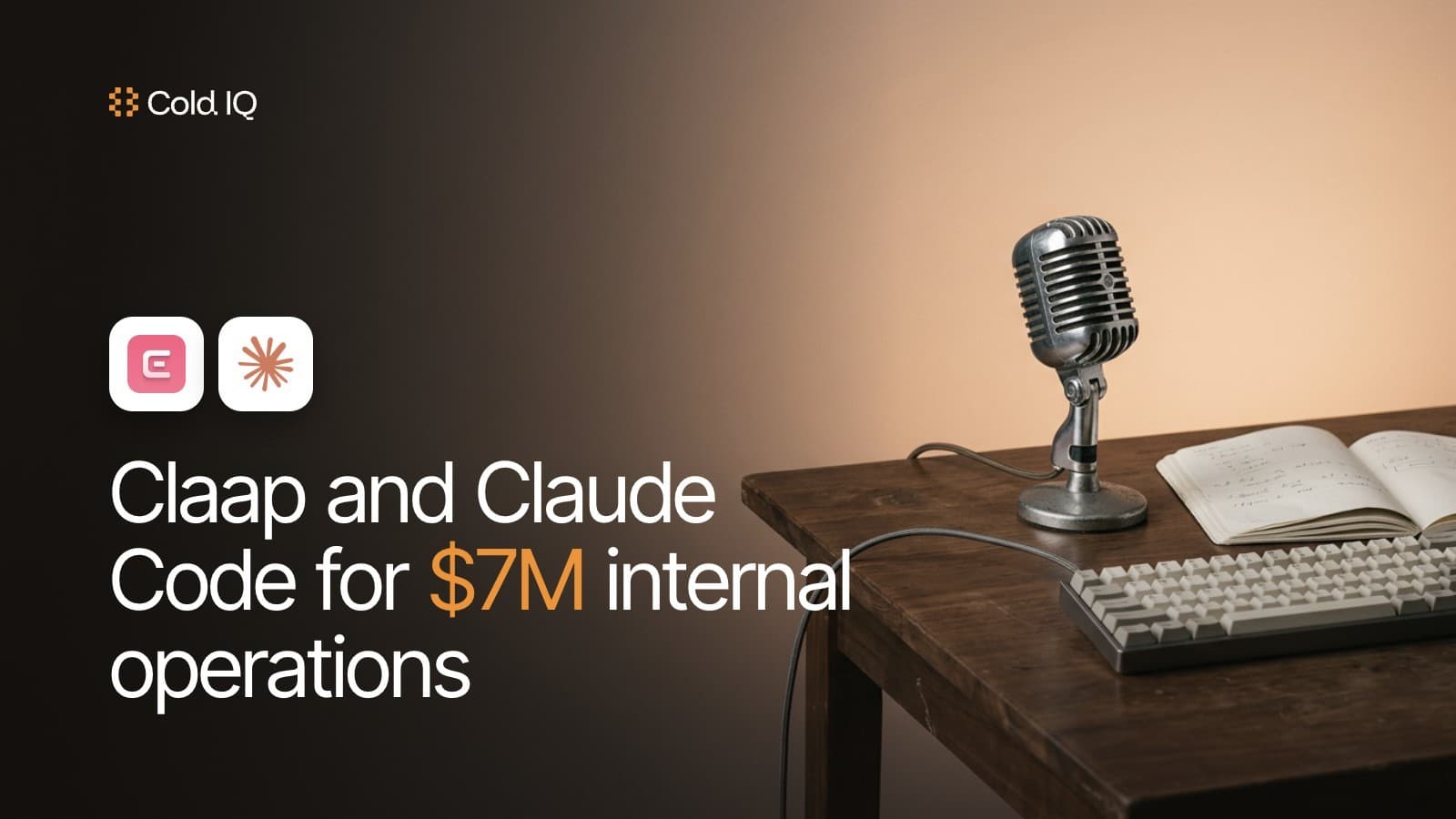 Claap and Claude Code for $7M internal operations
