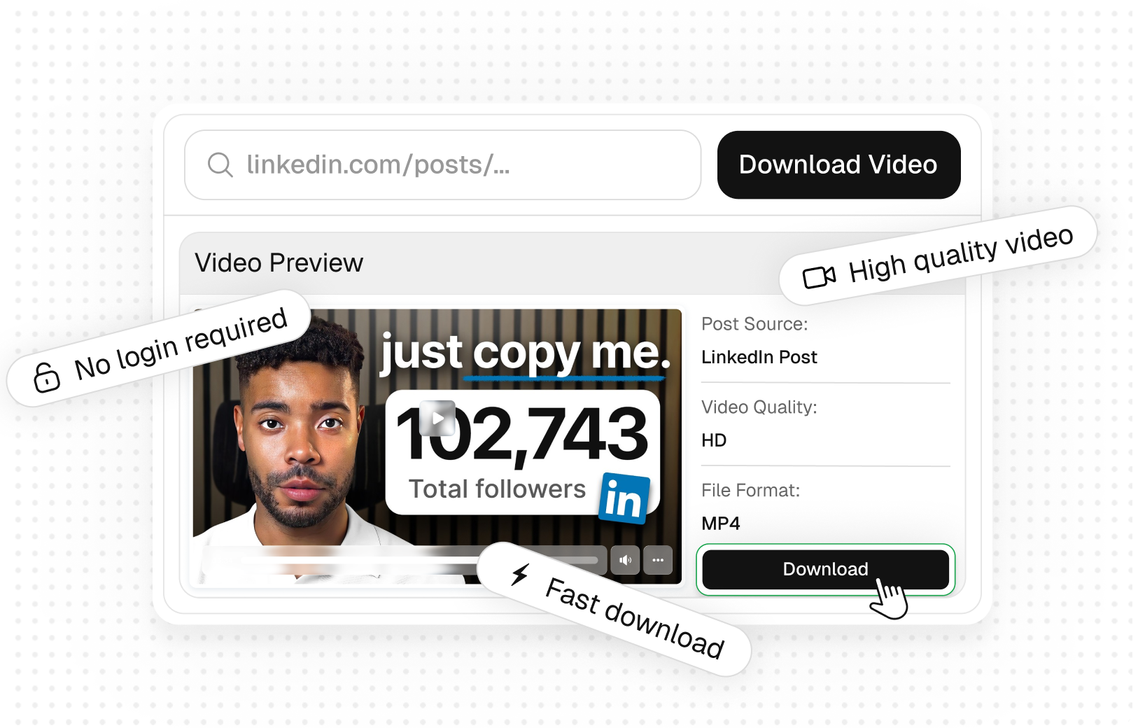 LinkedIn Video Downloader